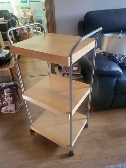 Photo of free shelving unit on wheels (Shenley Brook End MK5) #2