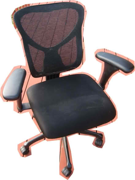 Photo of free Black office chair (castro valley) #1
