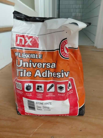 Photo of free Tile adhesive (Knightsfield Welwyn Garden AL8) #1
