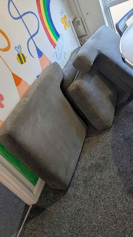 Photo of free Grey sofa,good condition (Office LU6) #2