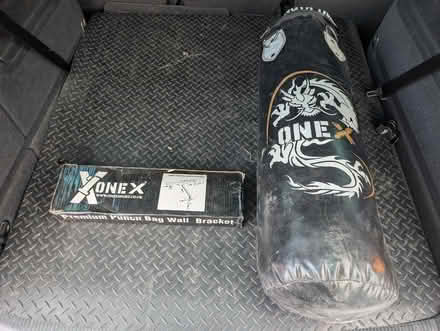Photo of free Punch bag and bracket (Combe Down BA2) #2