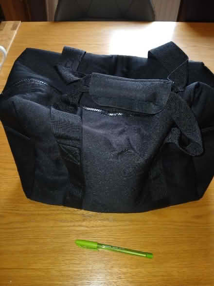 Photo of free Soft black carry bag (Parkhead EH11) #1