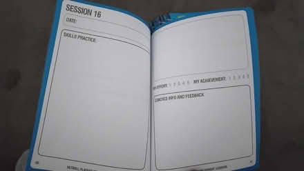 Photo of free 27 Netball Players Practice and Development logbooks (Stopsley LU2) #2