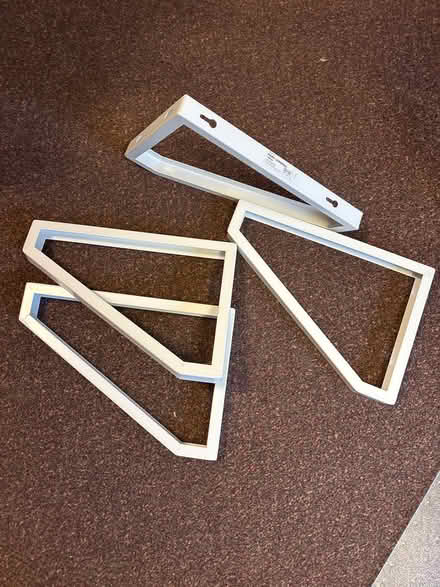 Photo of free EKBY LERBERG IKEA shelf brackets x4 (windsor SL4) #1