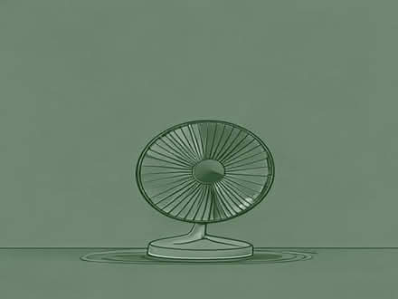 Photo of free Non-working Black Rotating Fan (North Oxford) #2