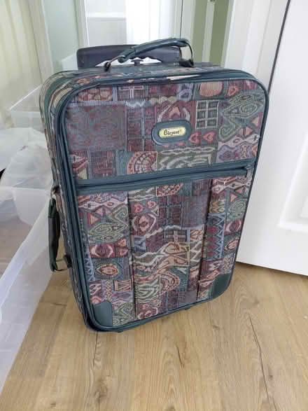 Photo of free Vintage suitcase (Knightsfield Welwyn Garden AL8) #1