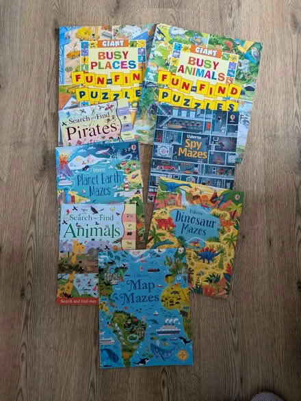 Photo of free Children's puzzle books (Broughton CH4) #1