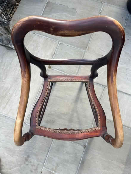 Photo of free Antique wooden chair frame (Abingdon OX14) #4