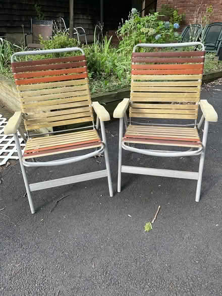 Photo of free Lawn chairs (Oradell) #1