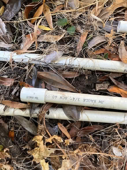 Photo of free 3/4” PVC pipe (Central Marin) #1