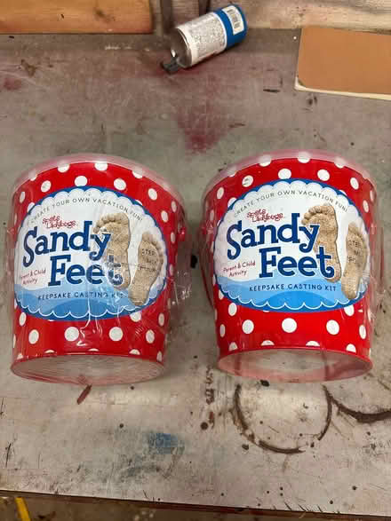 Photo of free Sandy feet casting kit (Teele Sqaure, Somerville) #1