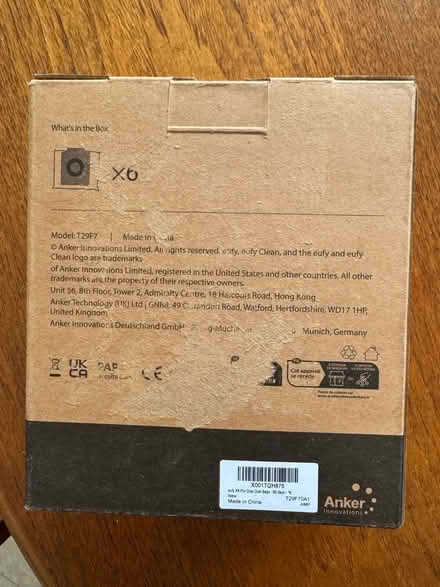 Photo of free Eufy robot vacuum cleaner bags (Wokingham RG40) #3