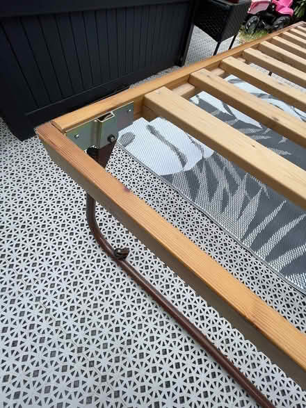 Photo of free Foldable wooden bed base (Shortlands, BR2) #2