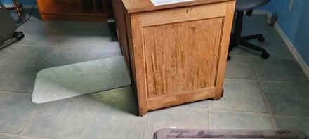 Photo of free Large oak desk (Vandalia, IL) #4