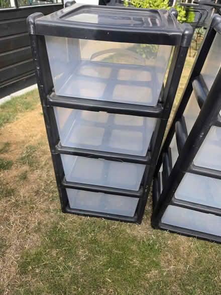 Photo of free 2 x set of plastic drawers (wyberton) #4