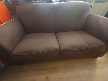 Photo of free Brown Two Seater Sofa (Longfield DA3) #2