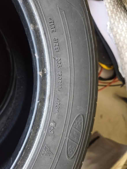 Photo of free 4 Tires, good condition (Laurel) #2