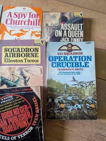 Photo of free War novels old x7 (Shippon OX13) #4