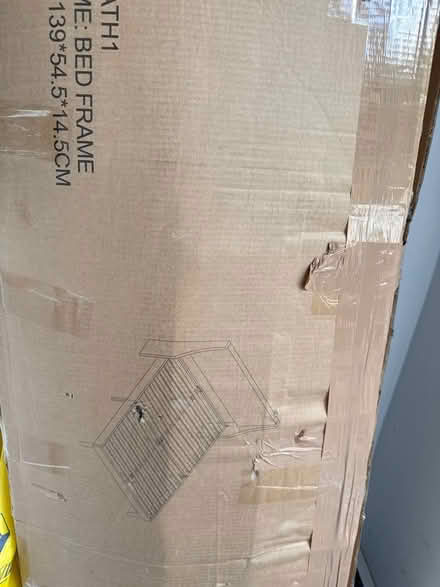 Photo of free Double bed frame (Slough central SL1) #1