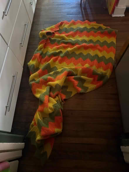 Photo of free Hand made vintage afghan (Mill Hill section of Trenton) #1