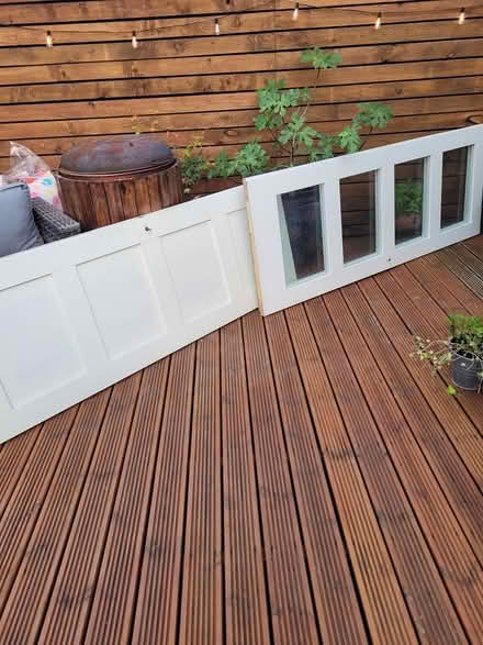 Photo of free 4 solid wooden doors (Kirkby L33) #3