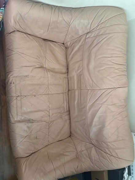 Photo of free Pink leather sofas (Stechford B33) #2