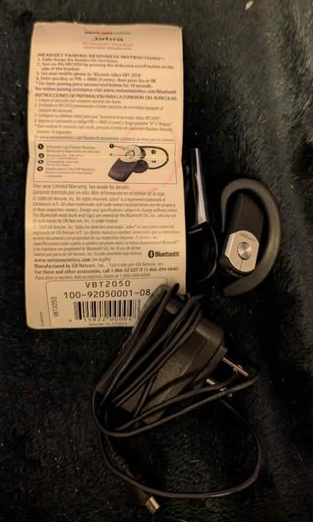 Photo of free Verizon Bluetooth Headset (Northridge) #1
