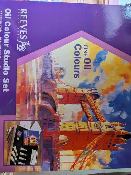 Photo of free Artist set with oil paints (Lower Earley RG6) #1