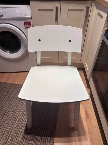 Photo of free 2 white chairs (Lower Walkley S6) #1