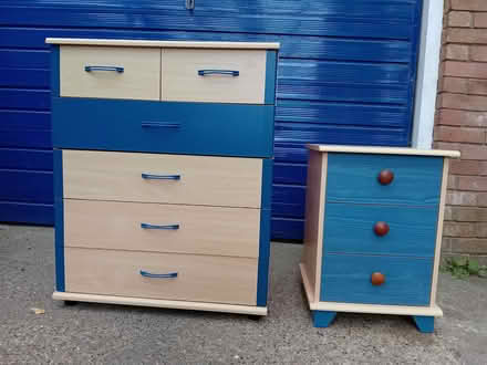 Photo of free Chest of draws and bedside chest (Lawford CO11) #1