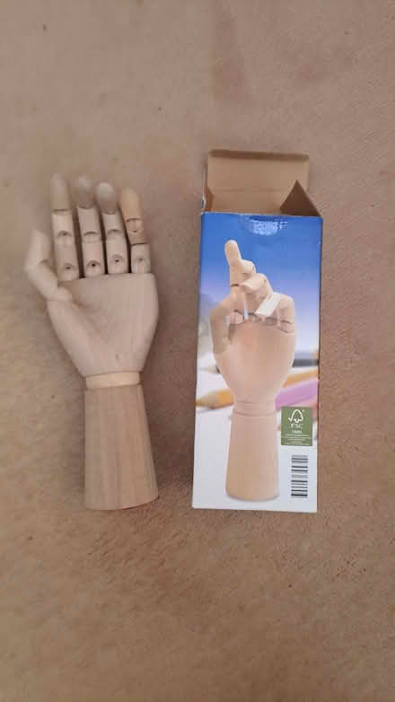 Photo of free Model hand, male, left. Still in box (Sherrard's Green WR14) #1