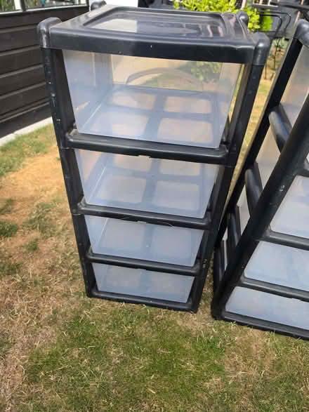 Photo of free plastic drawers x 2 sets (Boston PE21) #3