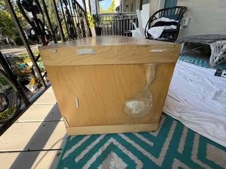 Photo of free IKEA TV/record-player console bench (Brightwood Park/Petworth DC) #3