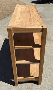 Photo of free Wood Shelf Unit (Cupertino - DeAnza and 280) #2