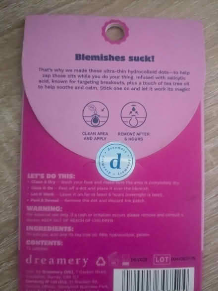 Photo of free Pimple patches cute heart shape (151 Calderon ave) #2