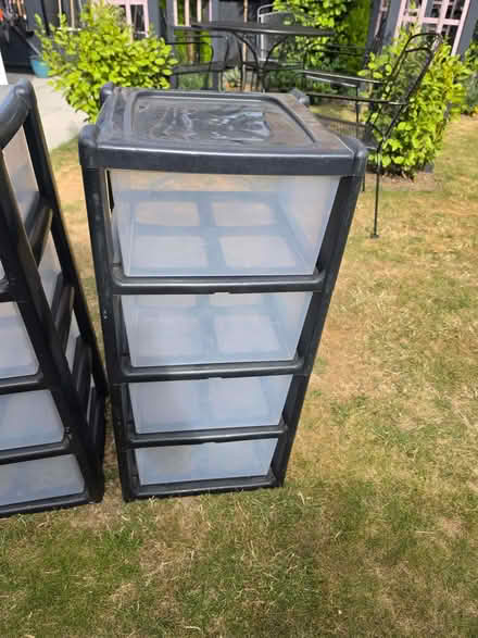 Photo of free plastic drawers x 2 sets (Boston PE21) #4