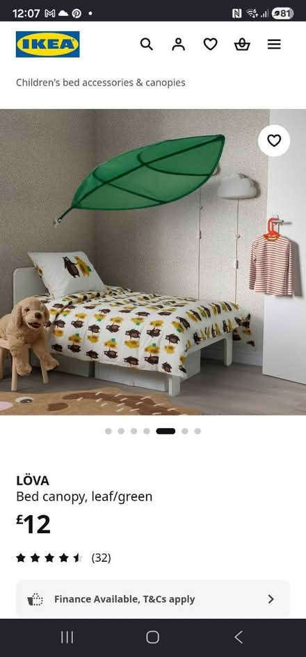 Photo of free Bed canopy bed leaf (Homerton E9) #1