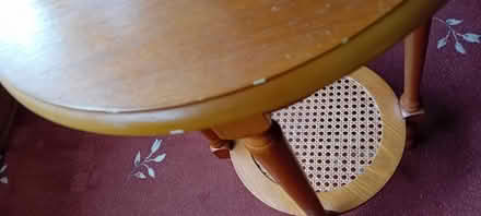 Photo of free Wooden side table (Parbold WN8) #2