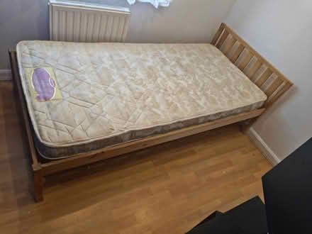 Photo of free Single bed and mattress (Rushmere St Andrew IP4) #2