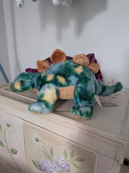 Photo of free Two medium dinosaur soft toys (Bernards Heath AL1) #3