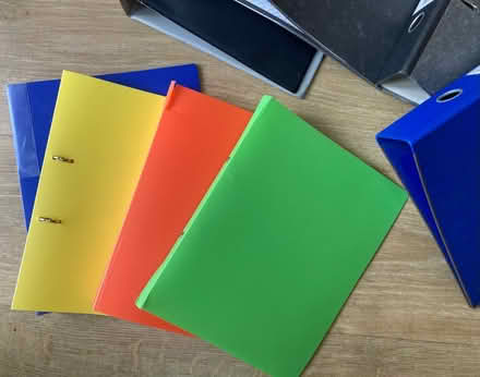 Photo of free Box of lever arch files and ringbinders (New Marston OX3) #3