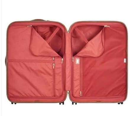 Photo of free Large Cream Delsey Suitcase - perfect condition (Earls Court SW10) #2