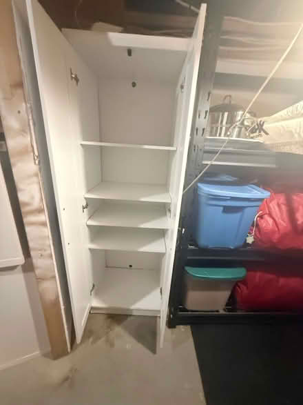 Photo of free Tall white cabinet (North end Fall River) #3
