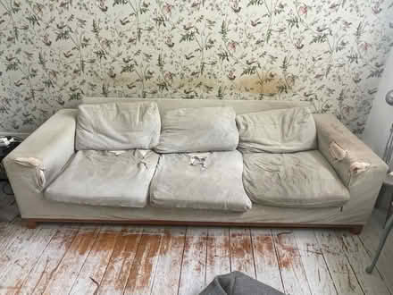 Photo of free Quality sofa needing upholstery job (East Dulwich SE22) #2