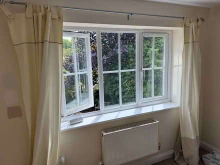 Photo of free Curtain rail and curtains (Newbury RG14) #1