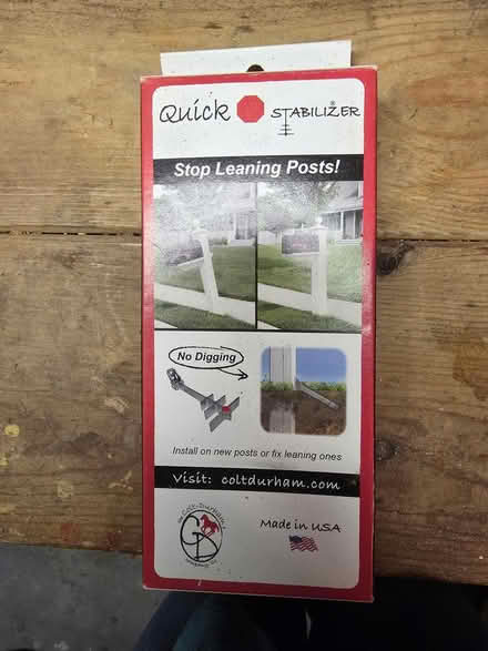 Photo of free Mailbox stabilizer (West Concord MA) #1