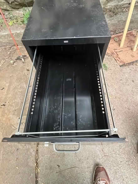 Photo of free Two-drawer filing cabinet (East Watertown) #3