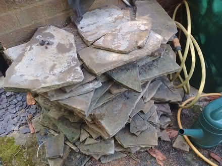 Photo of free Big pile of crazy paving slabs (Shenley Church End MK5) #2
