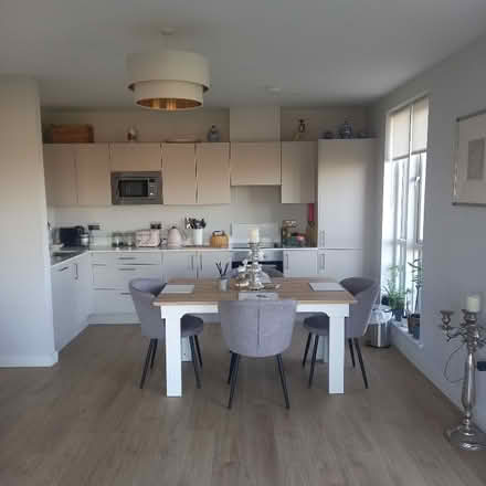 Photo of free Dining table with 4 chairs (Clonsilla) #1