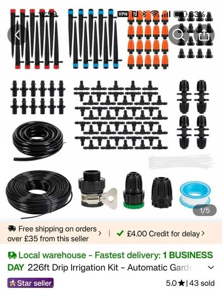 Photo of free Garden irrigation system (birstall LE4) #1